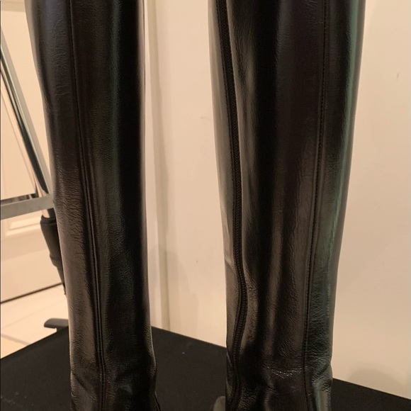 Chloe Black Tall Boots - Picture 4 of 7